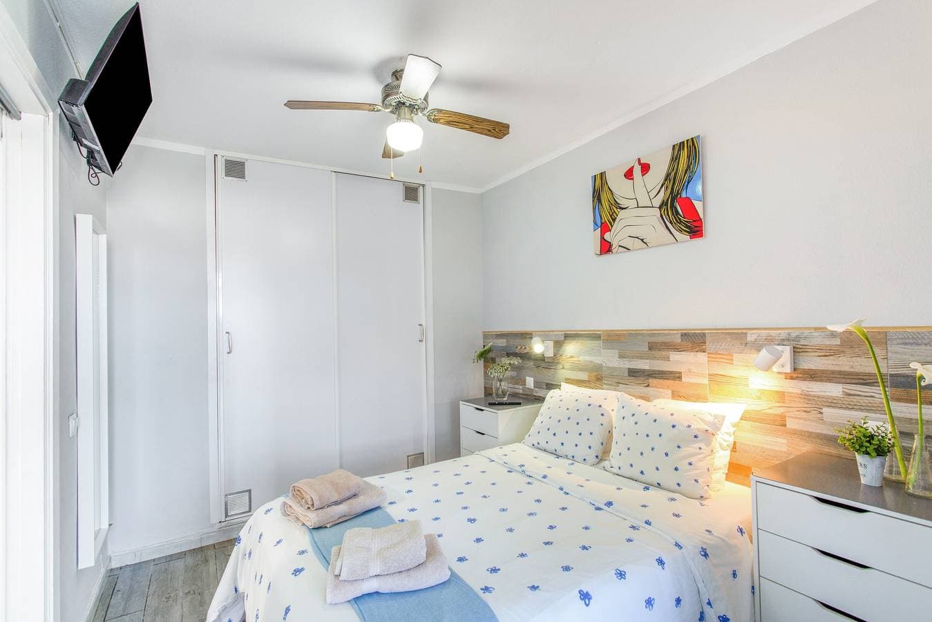 Foto 12 von 26: Ferienwohnung "Rainbow Amadores" mit Meerblick, Terrasse und WLAN