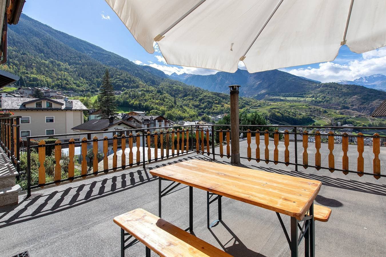 Foto 5 von 25: Ferienwohnung 'Il Borgo' mit Bergblick, privater Terrasse und WLAN