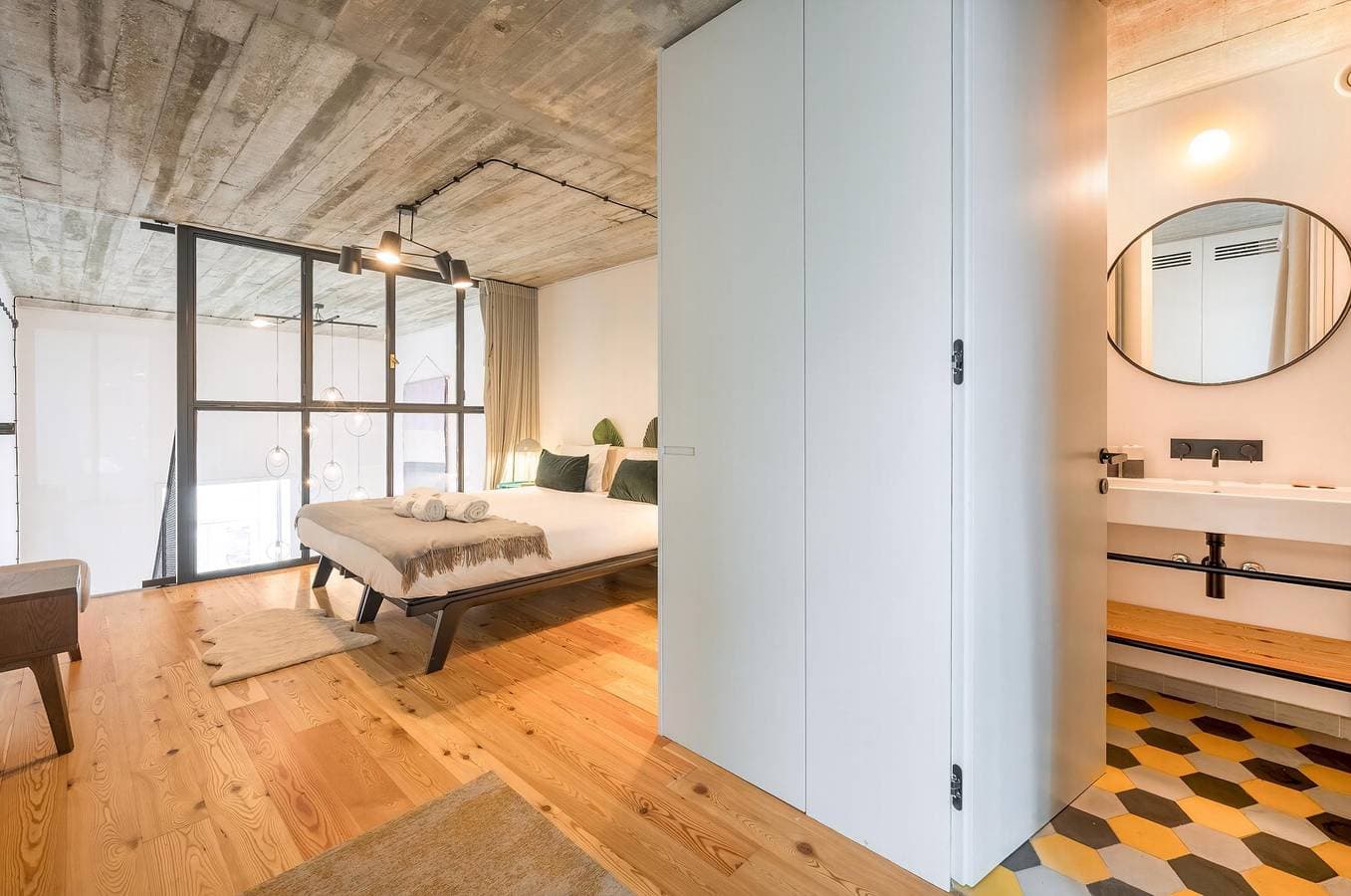 Foto 3 von 34: Studio für 4 Personen mit Balkon