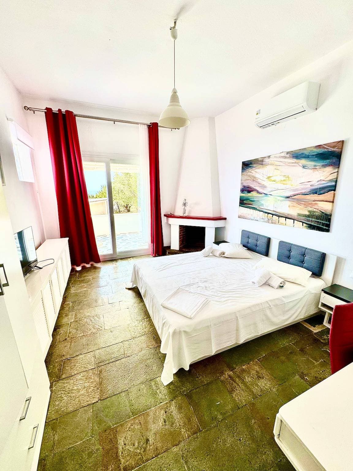 Foto 5 von 30: Ferienwohnung 'Porfira' mit privatem Garten, Wi-Fi und Klimaanlage
