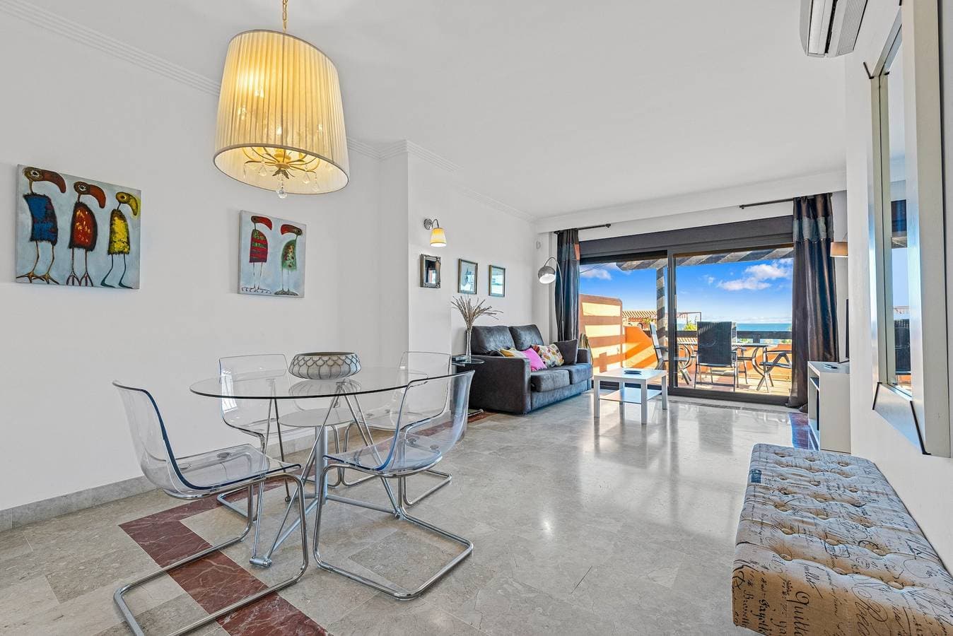 Foto 5 von 28: Penthouse in Estepona mit Terrasse und Meerblick