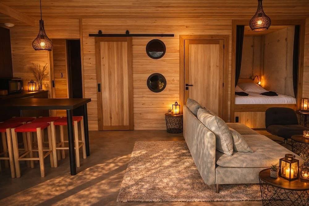 Foto 6 von 15: Unusual accommodation with jacuzzi and paddle