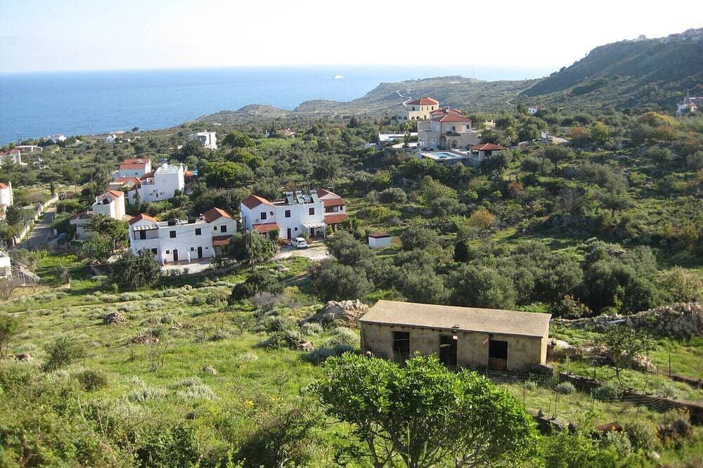 Foto 12 von 30: Kokkino Chorio Superb Freistehende Villa mit großem Gemeinschaftspool, atemberaubendem Meerblick und WLAN