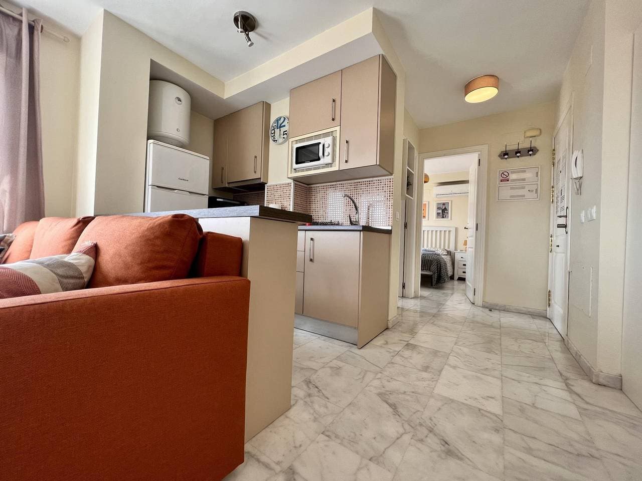 Foto 9 von 25: Helles Penthouse mit Terrasse und WLAN in Malaga