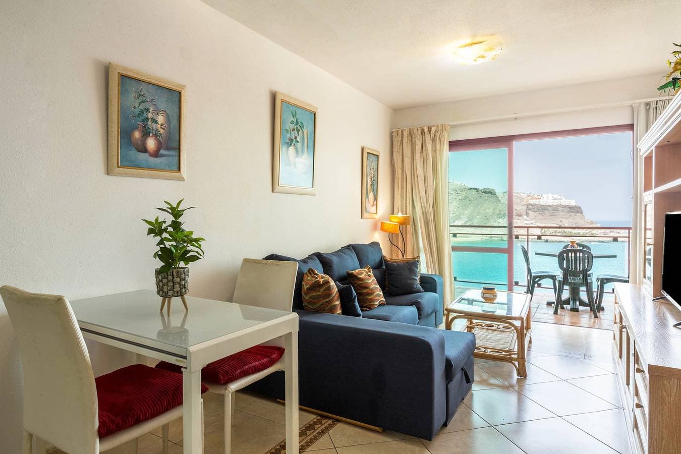 Foto 9 von 26: Ferienwohnung Su Eminencia nahe am Strand mit Meerblick und Gemeinschaftspool