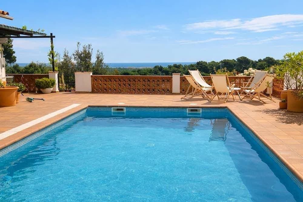 Familienvilla - Pals mit eigenem Pool und Panoramablick auf das Meer 1