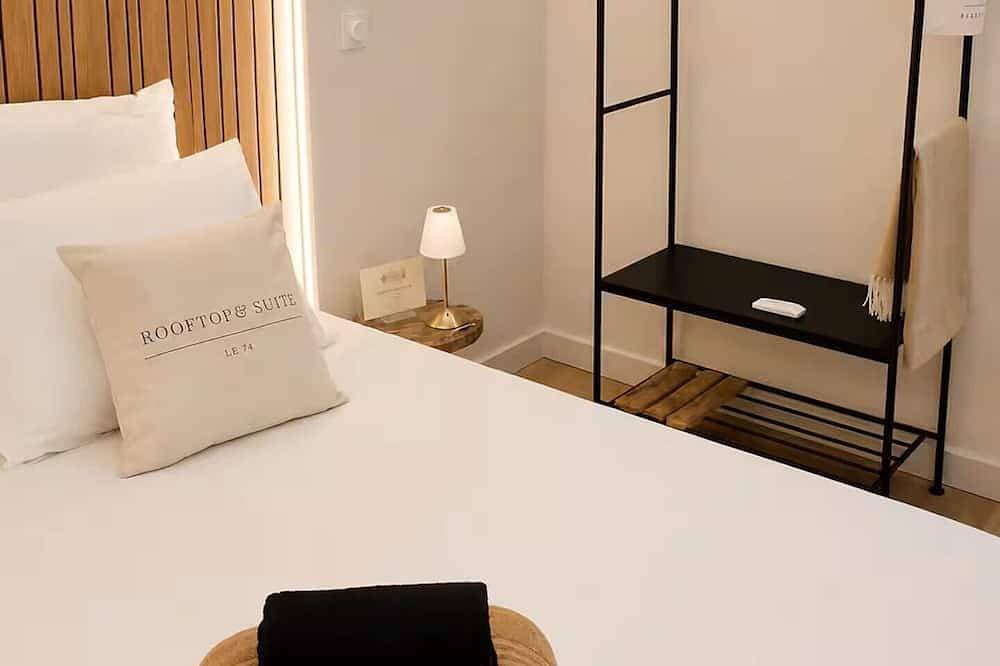 Foto 3 von 20: La Suite Suspendue – rooftop privé, cinéma & vue château