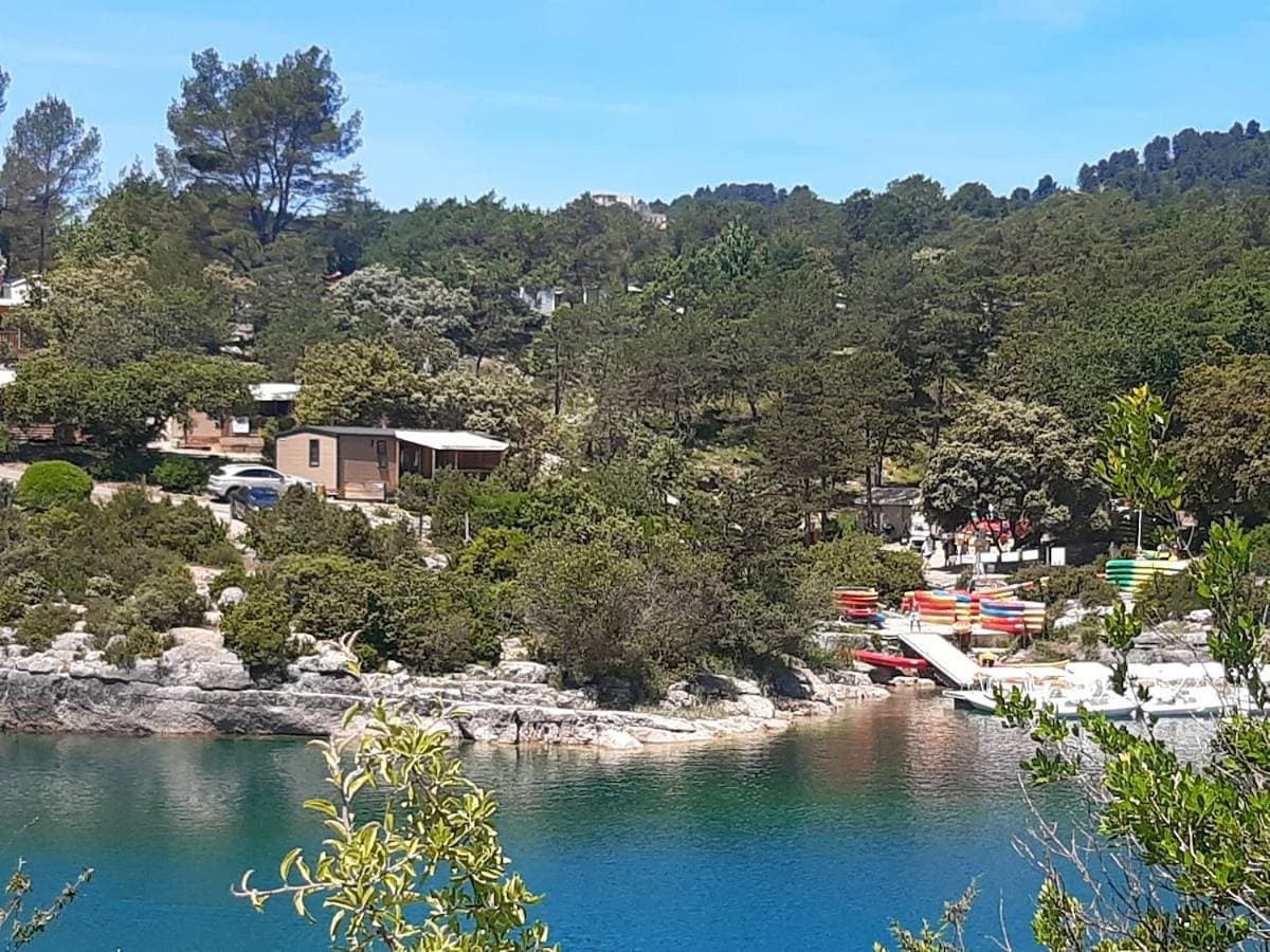 Mobil home au bord du verdon 1