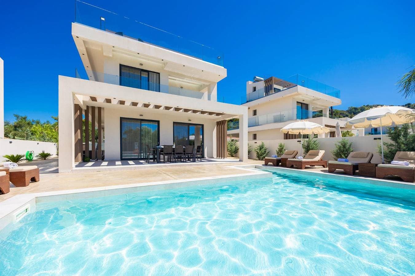 Foto 10 von 42: Villa für 8 Personen mit Garten