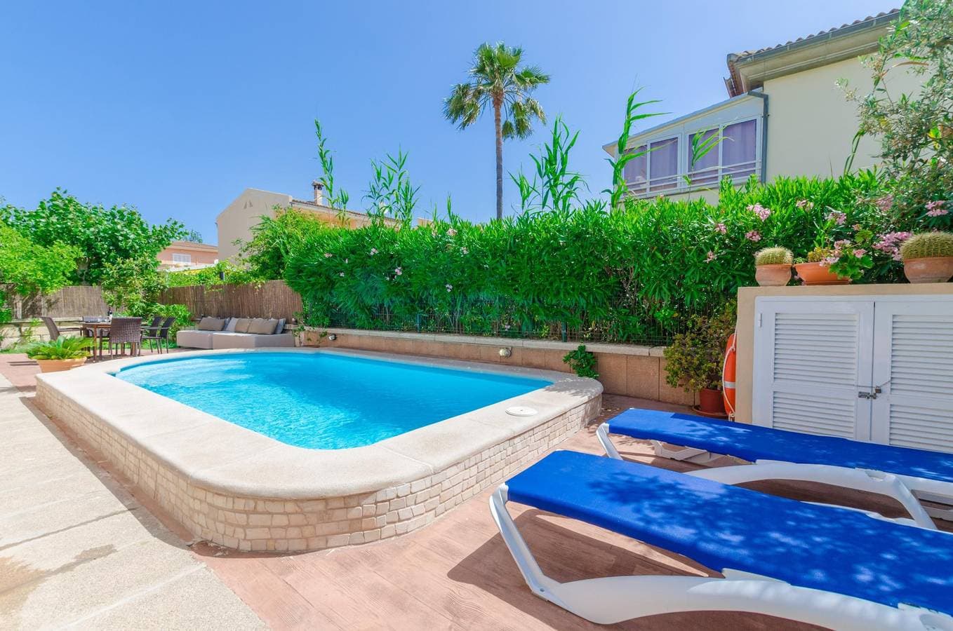 Foto 3 von 52: Es Repos - Ferienhaus mit privaten Pool 500 m vom Strand entfernt. WiFi gratis