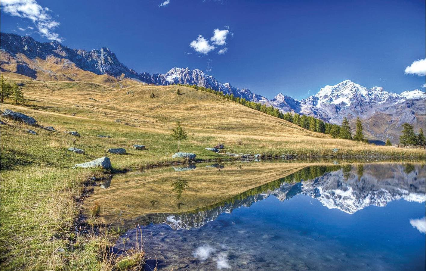 Foto 2 von 24: Wohnung mit Bergblick, Terrasse und Küche in Breuil-Cervinia