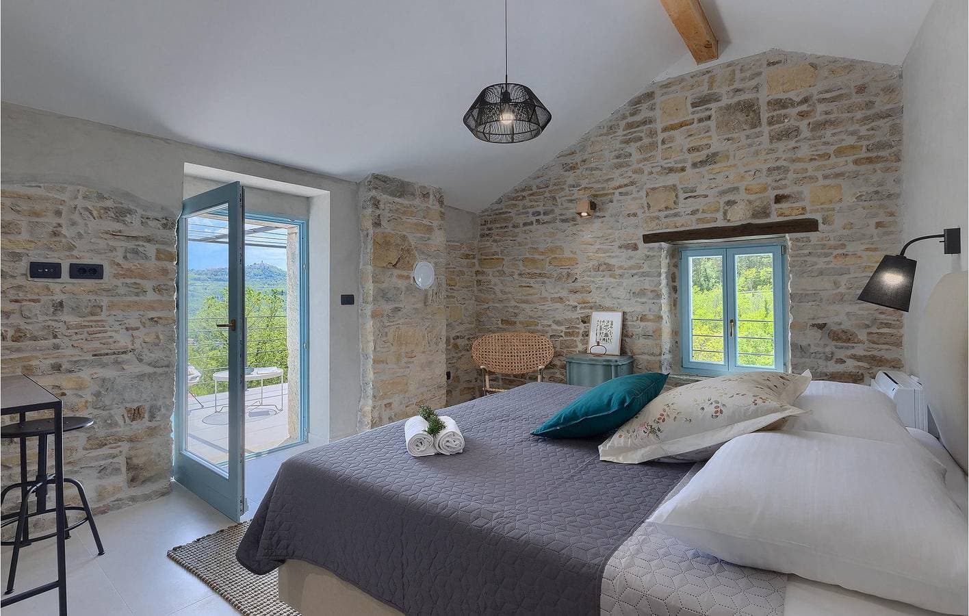 Foto 7 von 61: Gemütliche 1-Zimmer-Wohnung mit Pool in der Nähe von Oprtalj und zahlreichen Restaurants