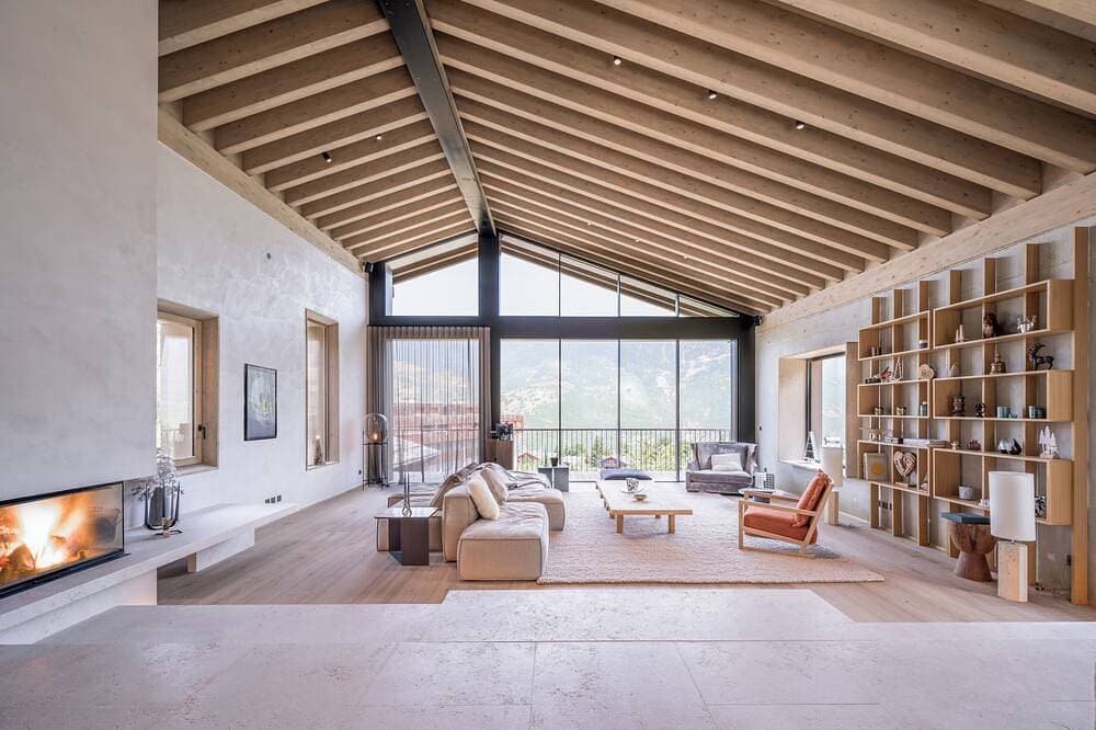 Modern ski chalet in Courchevel  Chalet Celeste 1