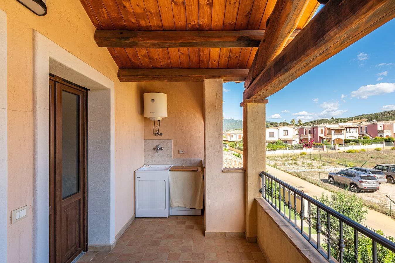 Foto 5 von 28: Ferienwohnung Residenza Agorà, Terrasse und Balkon