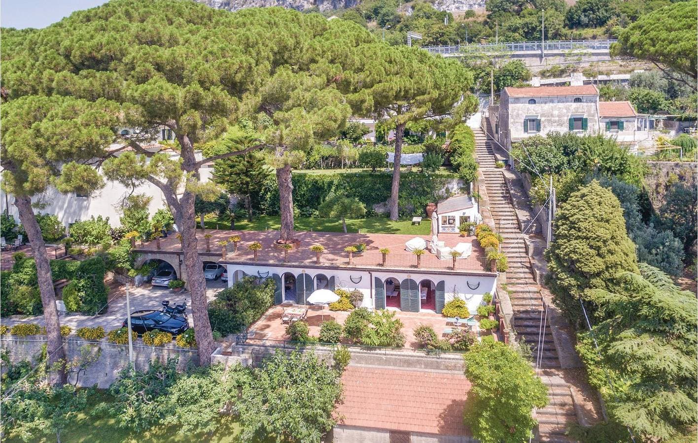 Apartment mit Meerblick, Terrasse und Parkplatz 1