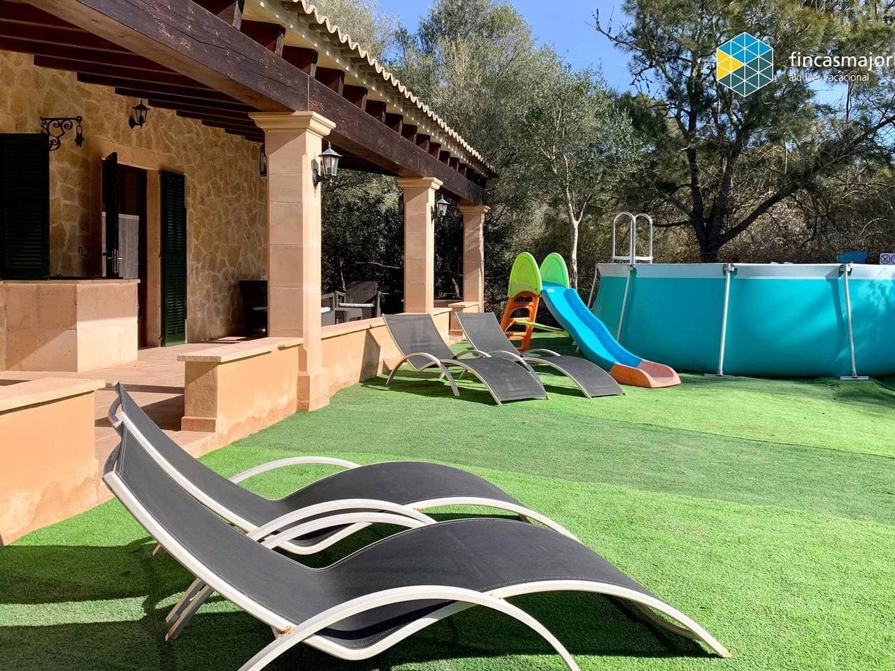Cas Rellotger: Wunderschön renoviertes Landhaus mit Pool und Spielplatz, ideal für Familien 1