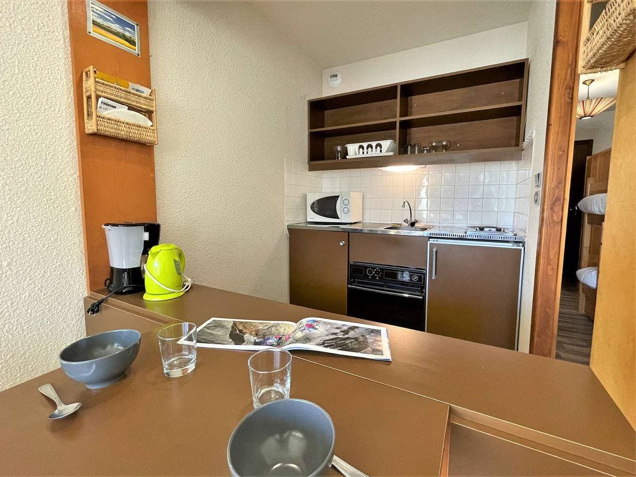 Foto 5 von 13: Studio gemutlich für 4 Pers., 50m von Skipiste, mit Parkplatz