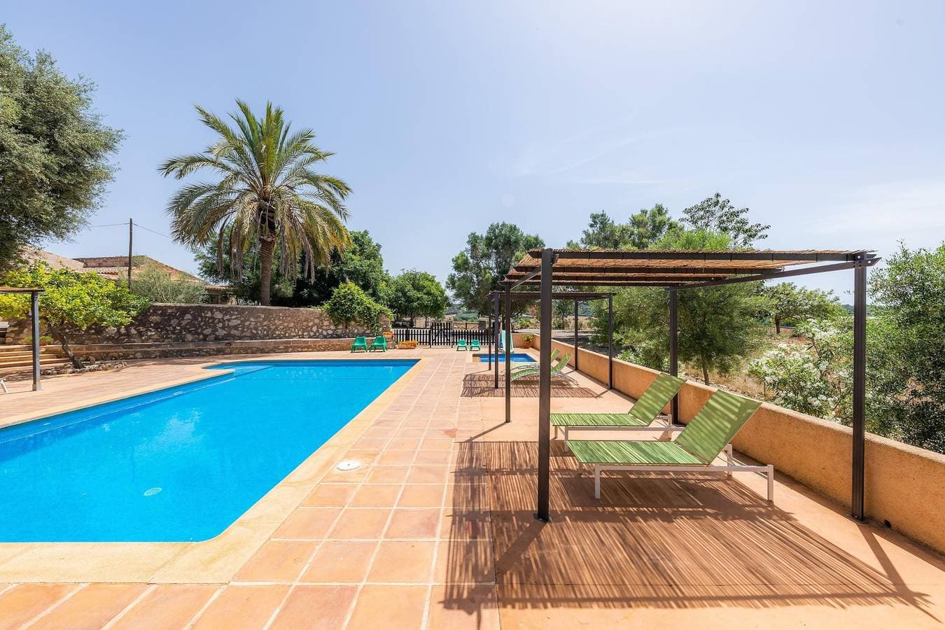 Foto 4 von 30: Agroturismo „Es Rafalet“ mit Bergblick, Pool, Klimaanlage, Terrassen und Garten