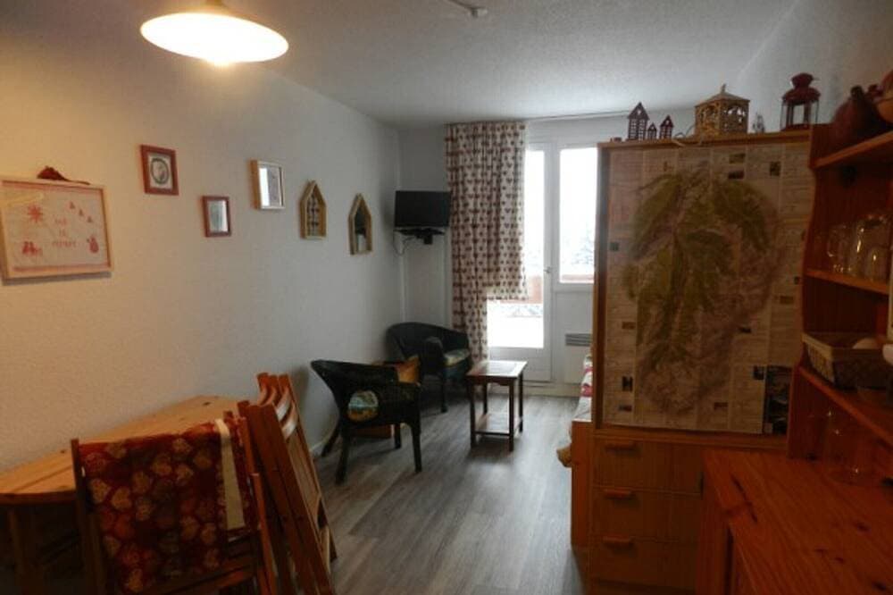 Foto 7 von 9: Studiocabine 100m von den Pisten - Balkon - Skiraum