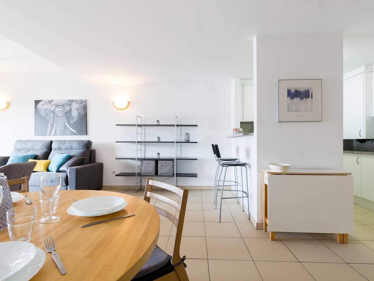 Foto 5 von 16: Helles Strandapartment mit Wifi, Haustiere erlaubt