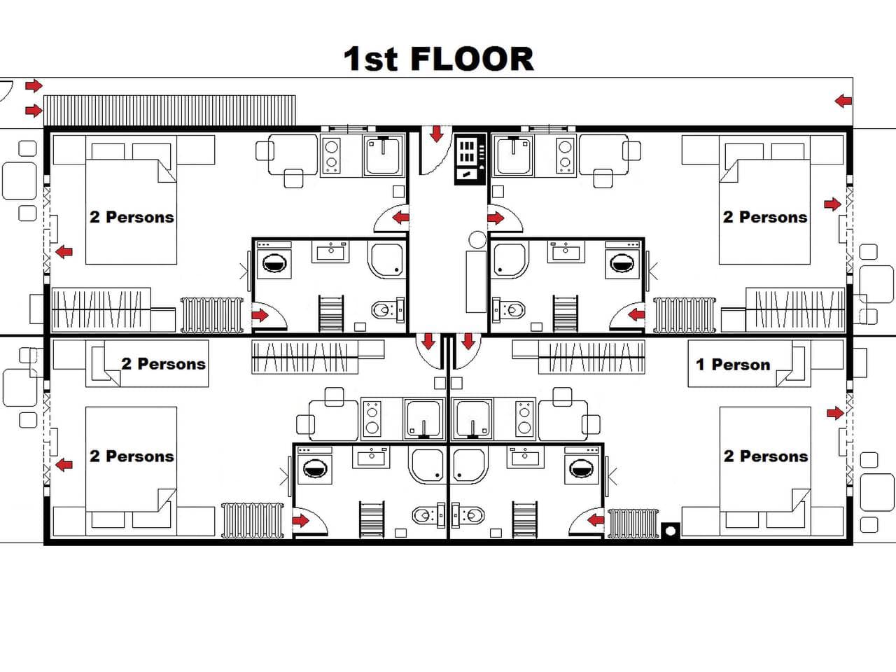 Foto 11 von 12: Studio für 2 Personen