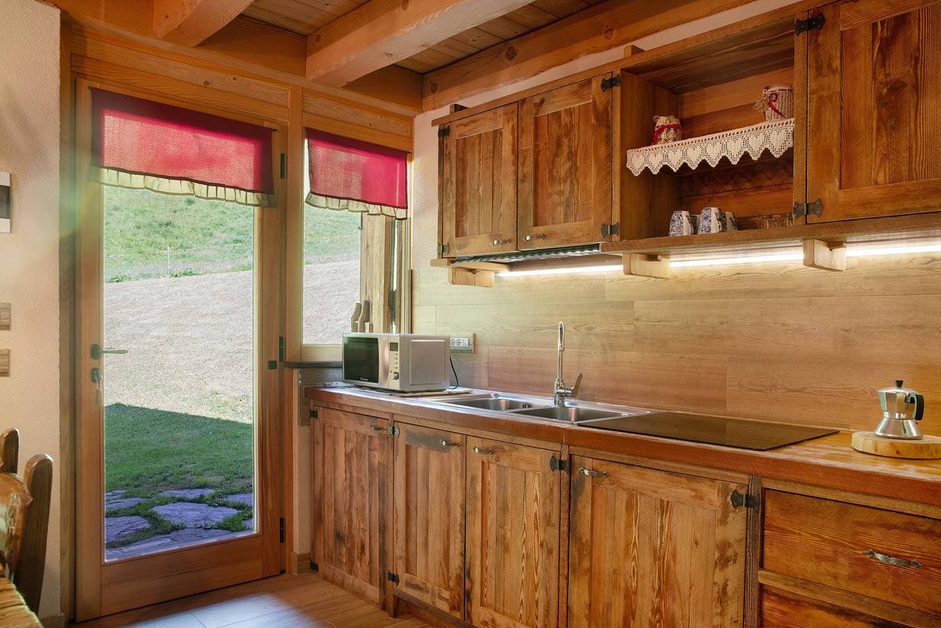 Foto 5 von 24: Chalet 'dei Cervi' mit Bergblick, privatem Garten und Balkon