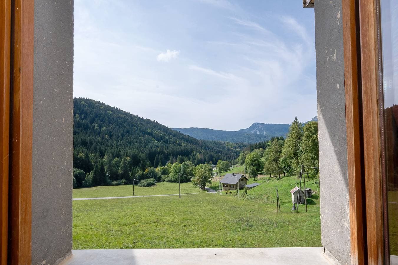 Foto 8 von 20: Cottage „La Ferme de l’Ours“ mit Bergblick, privater Terrasse und WLAN