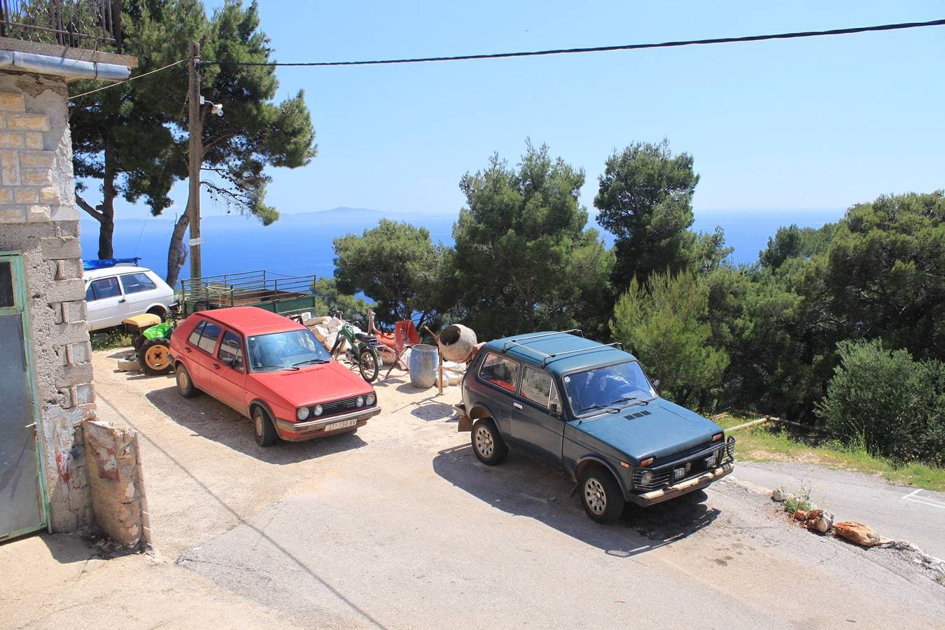Foto 13 von 22: Studio Appartement mit Terrasse und Meerblick Sveta Nedilja, Hvar As-8792-a