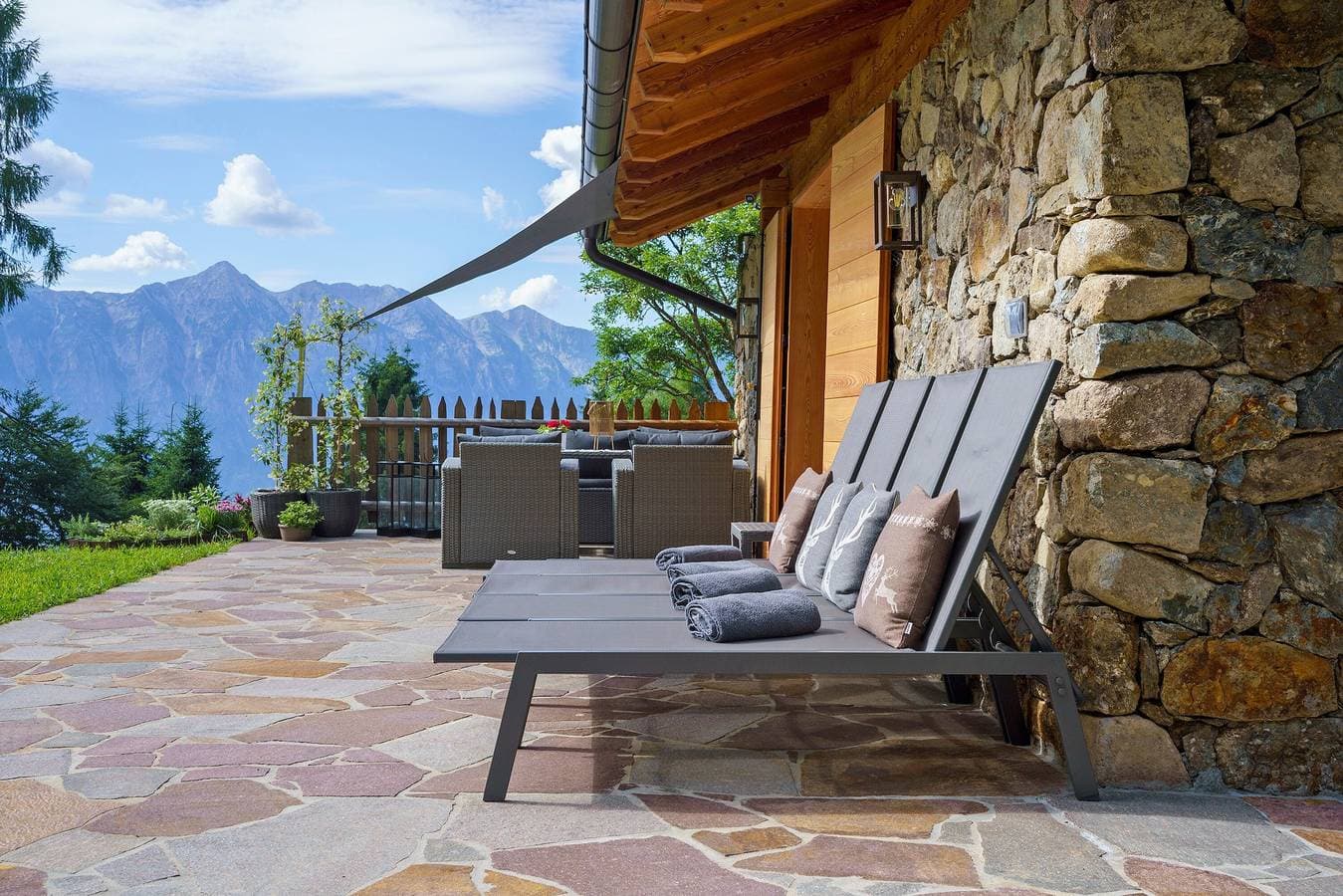 Foto 7 von 42: Chalet 'Luxury Chalet Larice' mit Bergblick und Panoramaterrasse