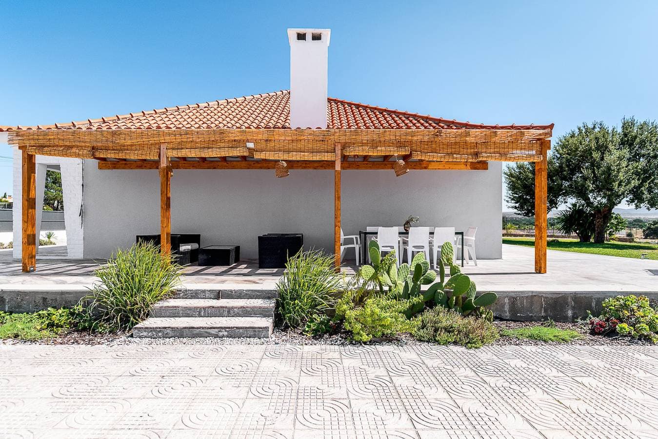 Foto 4 von 33: Ferienhaus 'Palmela Sunset Villa' mit Bergblick, privatem Pool und WLAN