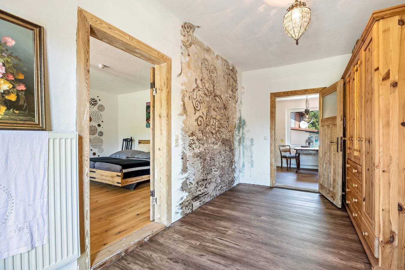 Foto 10 von 28: Ferienwohnung Kleines Glück direkt am Wasser, privater Garten, Terrasse und WLAN