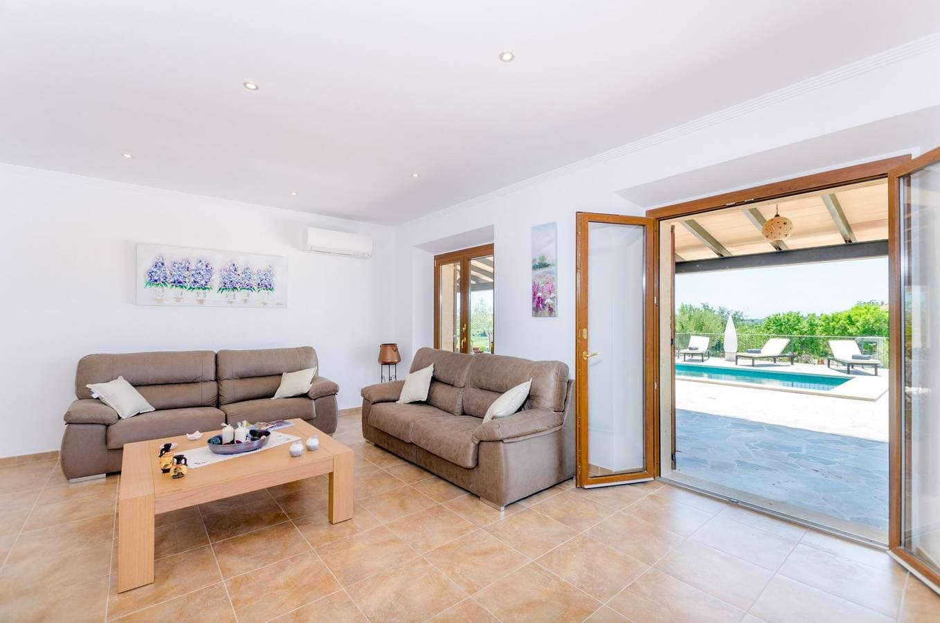 Foto 12 von 41: Son Roca - Ferienhaus mit privaten Pool in Montuïri. WiFi gratis