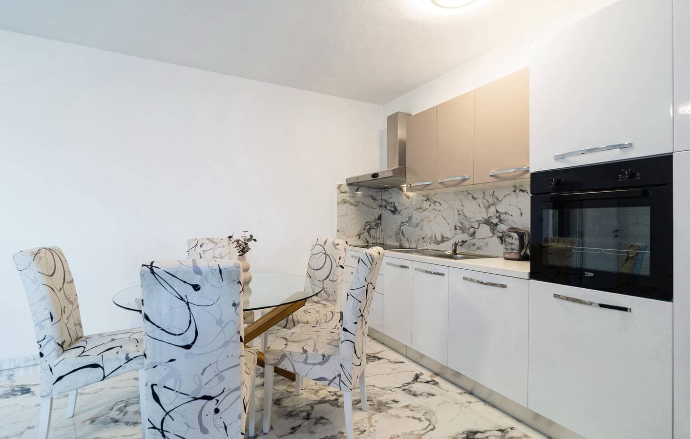 Foto 7 von 16: Gemütliche 2-Zimmer-Wohnung mit Terrasse, WLAN und Parkplatz in der Nähe des Strandes Strobec
