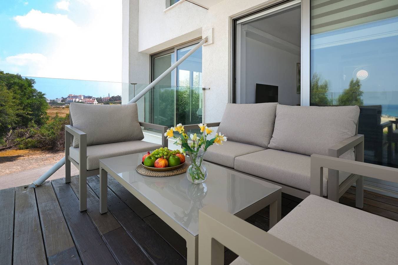 Foto 10 von 23: Ferienwohnung für 4 Personen mit Balkon