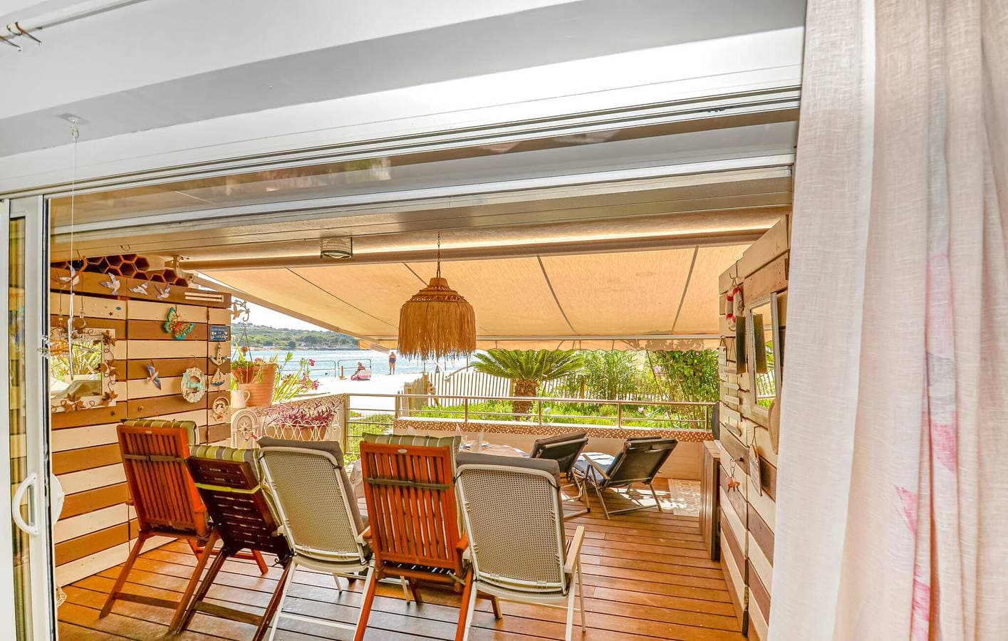 Foto 12 von 28: Apartment mit Meerblick, Wifi, AC, Parkplatz und Terrasse - 800m zum Strand