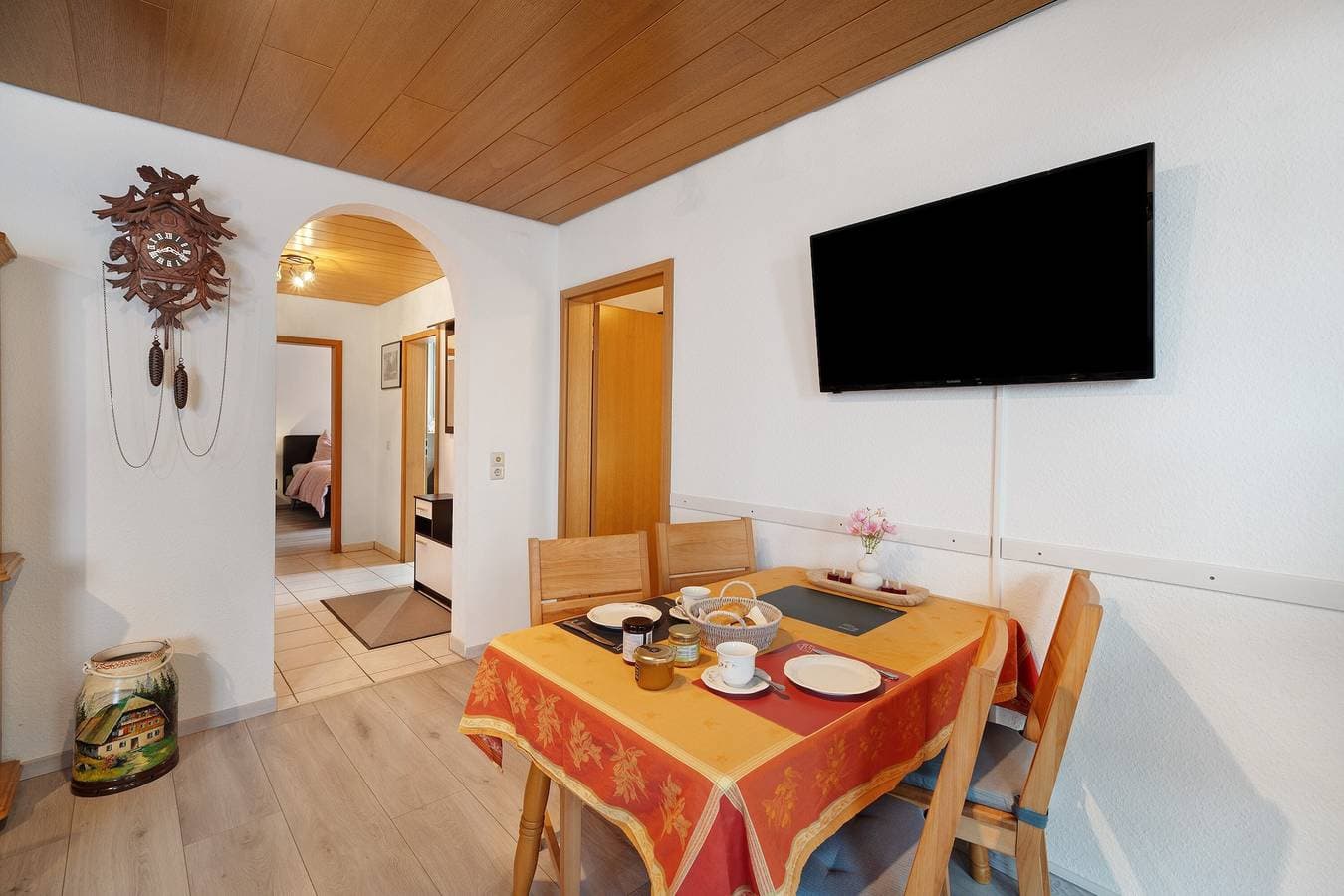 Foto 11 von 25: Ferienwohnung 'Perkuhn' mit Bergblick, privater Terrasse und Wi-Fi