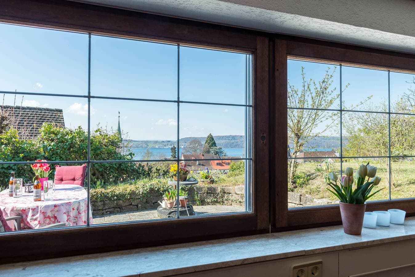 Foto 7 von 30: Ferienwohnung "Munding" mit Garten, Terrasse, Seeblick, Grill & Sat-TV