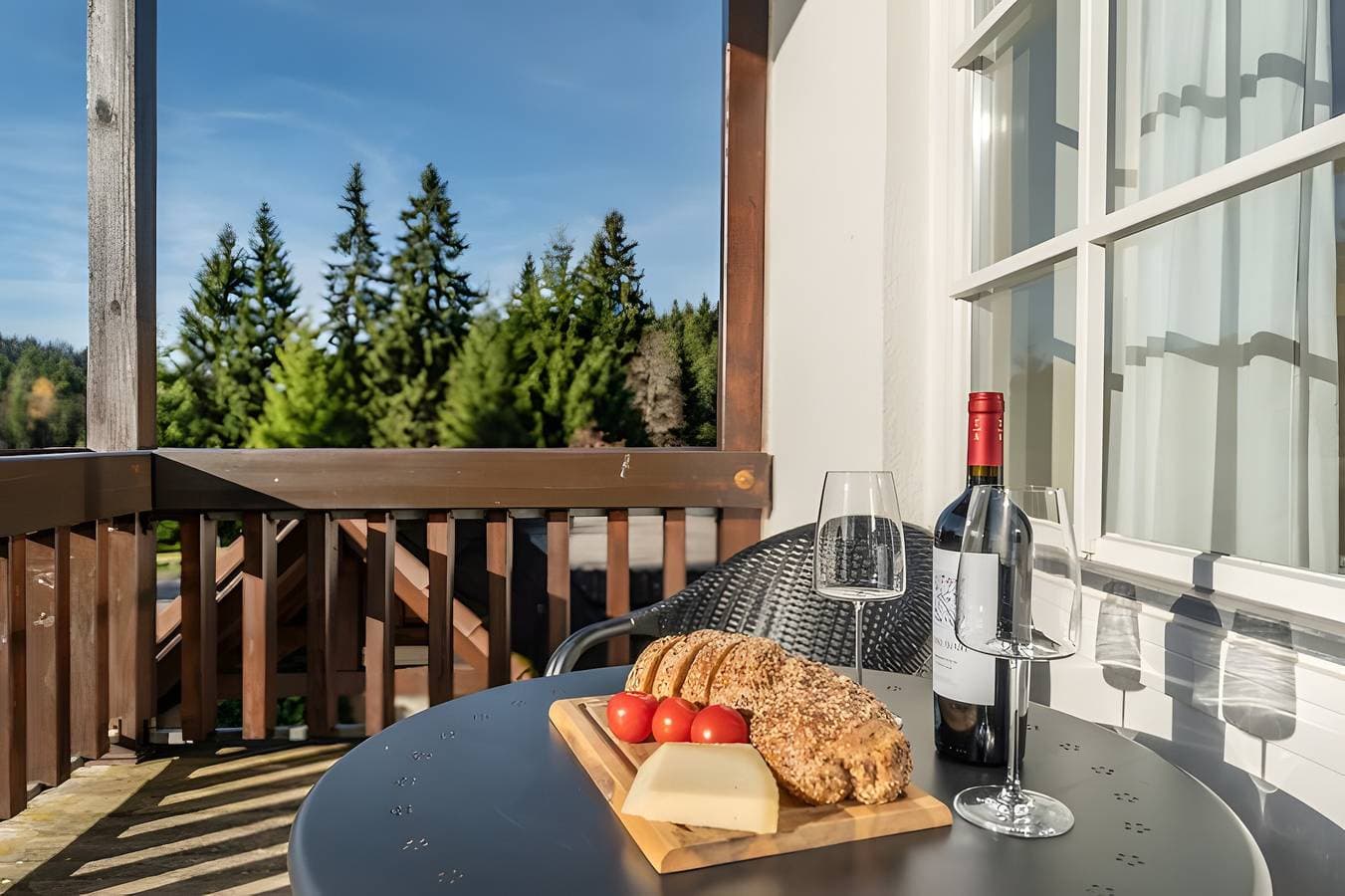 Foto 4 von 35: Ferienwohnung "Waldglück" mit Bergblick, Pool, Sauna und Wi-Fi.