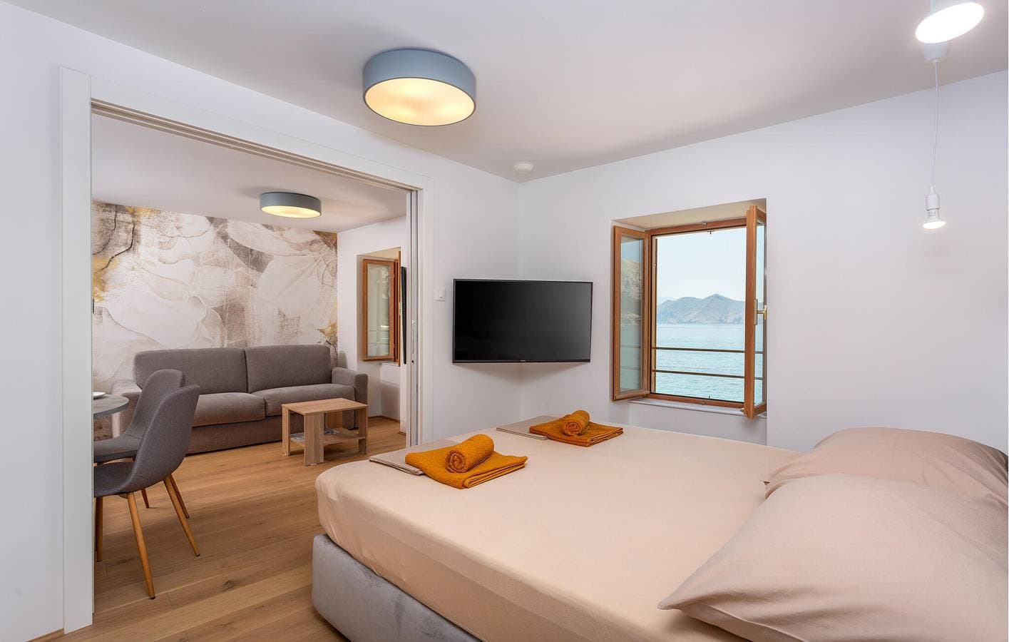 Foto 7 von 27: Gemütliche Ferienwohnung in der Nähe von Vela Plaža mit WLAN und Parkplatz