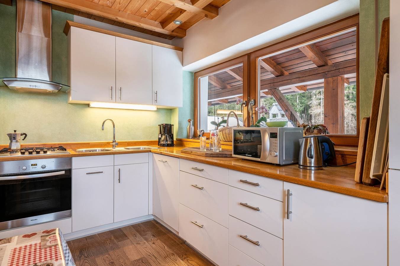 Foto 12 von 28: Ferienwohnung Toni II mit Bergblick, Privatem Garten und WLAN