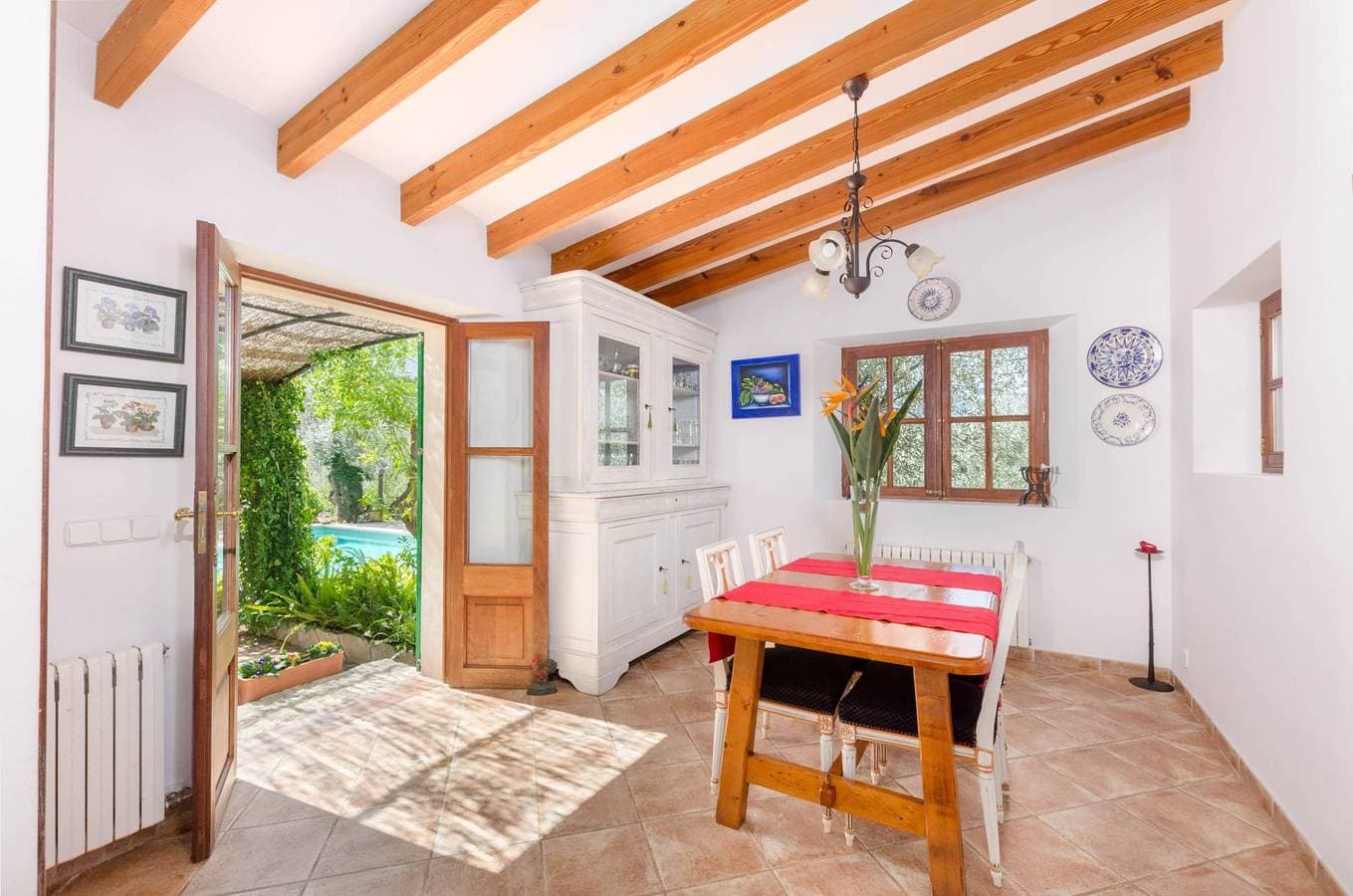 Foto 13 von 47: S'Olivaret  - Ferienhaus mit privaten Pool in Fornalutx. WiFi gratis