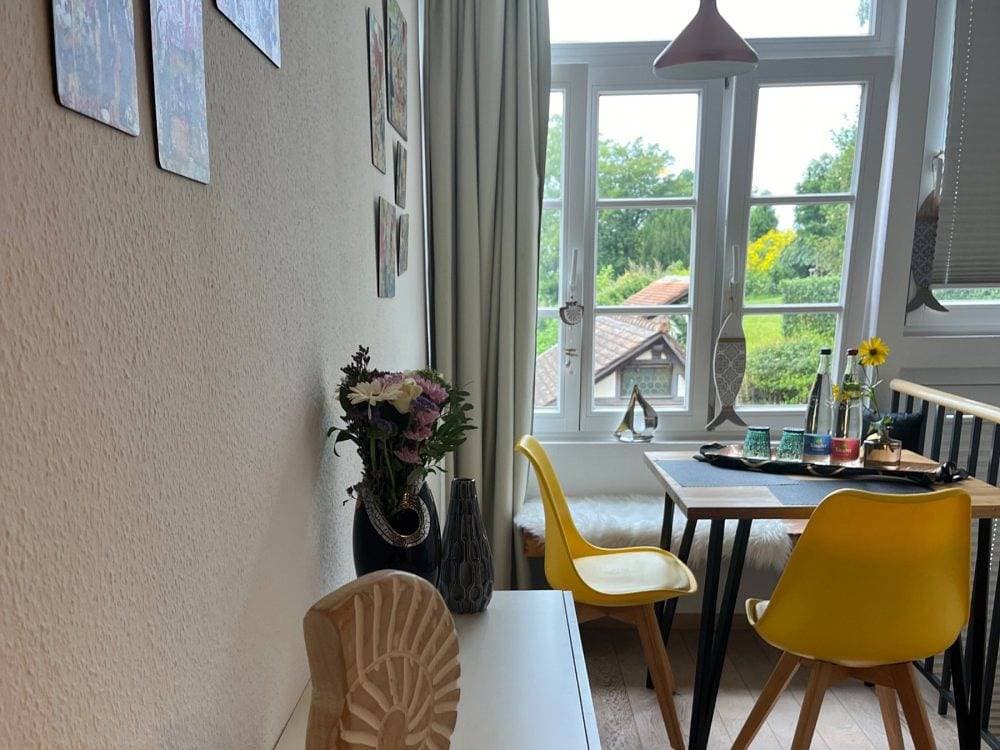 Foto 9 von 26: Winzerhäusle Meersburg - Fährblick-modernes Studio mit Seesicht