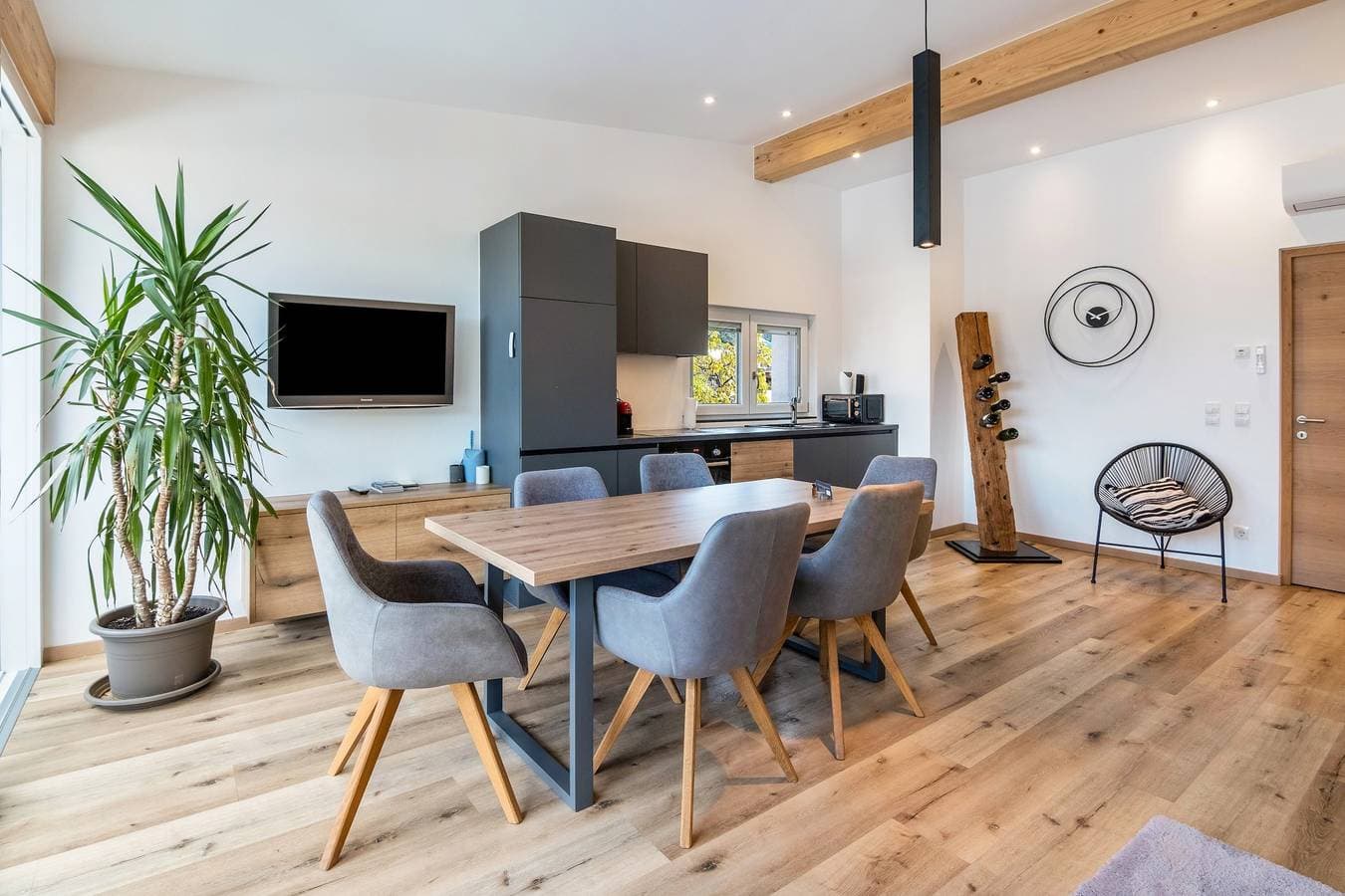 Foto 10 von 27: Ferienwohnung 'Penthouse - Vinschgau' mit Bergblick, Balkon und WLAN