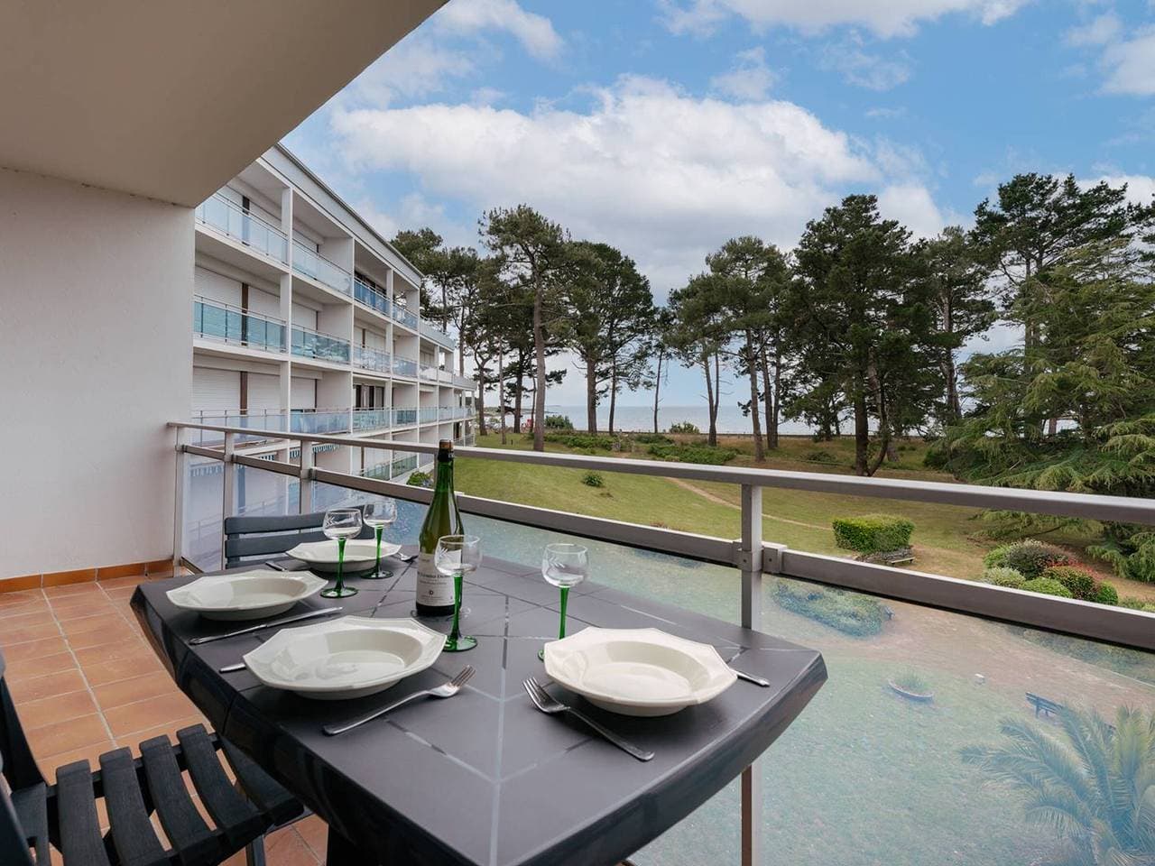 St. Philibert: 2-Zi-Wohnung, 53m², Terrasse, Parkplatz, 4 Pers 1