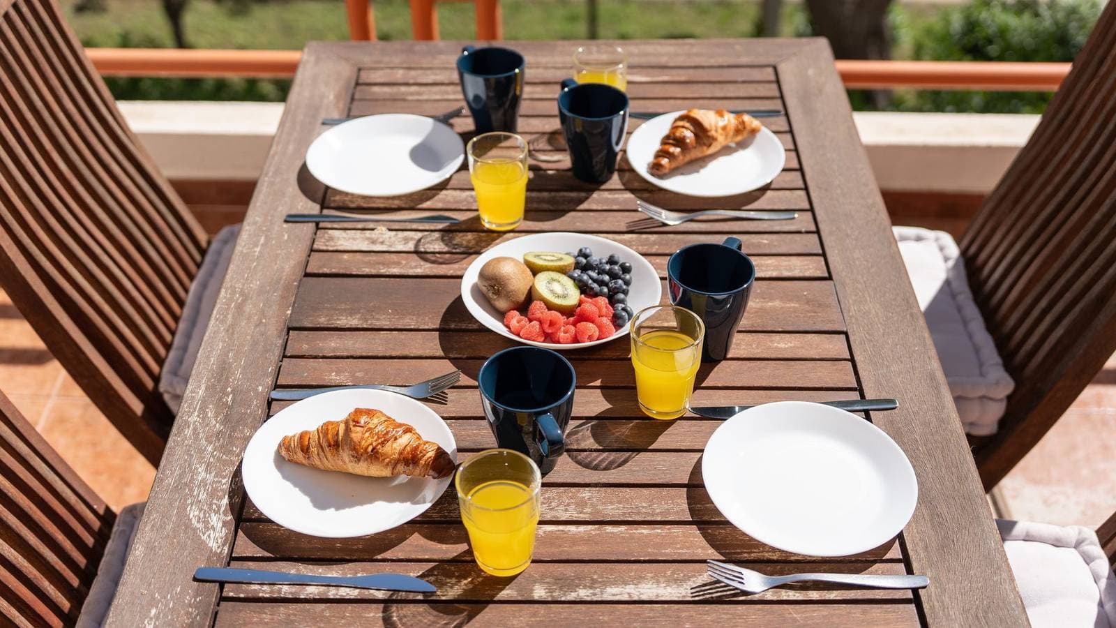 Foto 12 von 40: Ferienwohnung für 4 Personen mit Garten