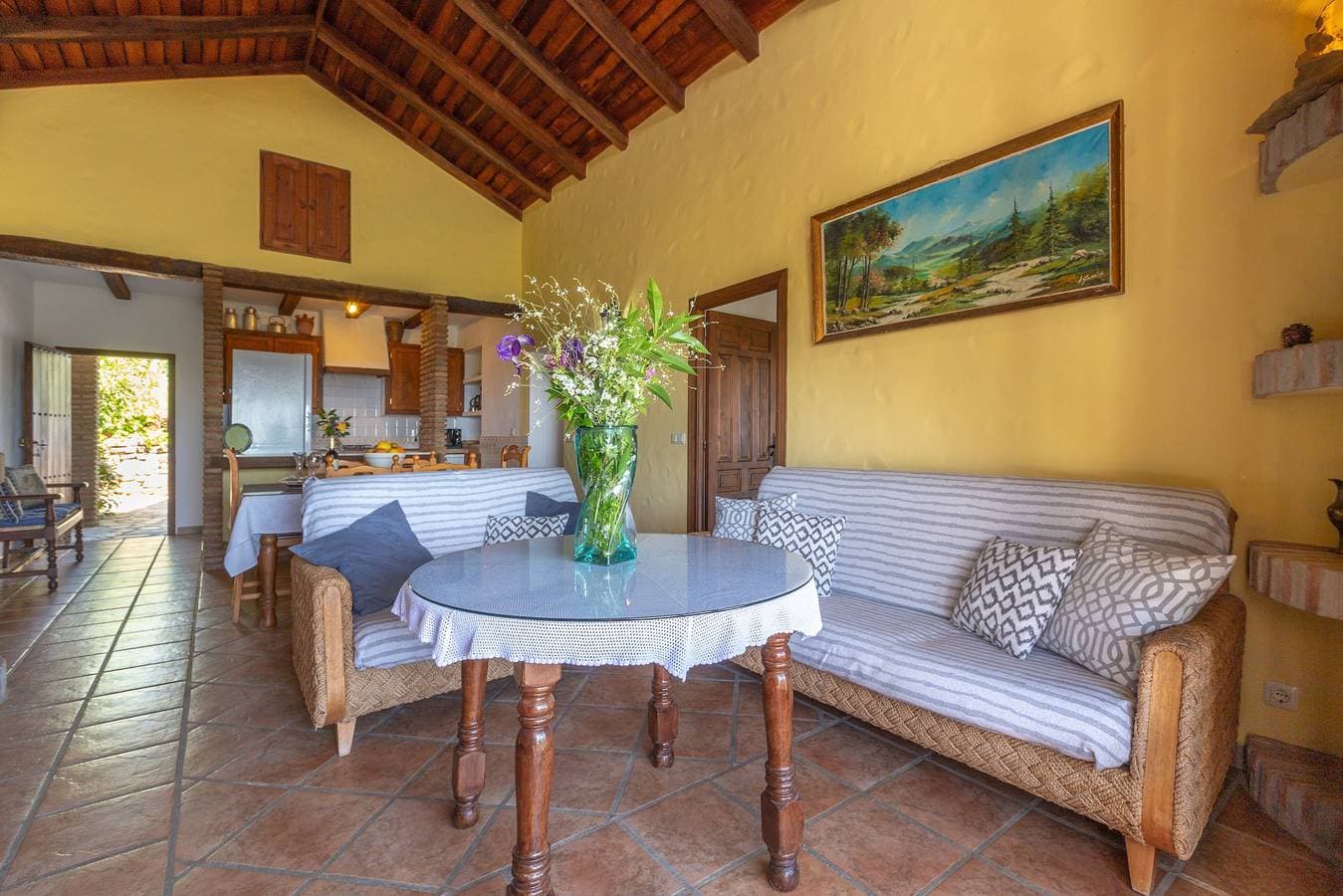 Foto 7 von 32: Ferienhaus „Los Algarrobos Gaucin“ mit Bergblick, Pool, Balkon & Terrasse