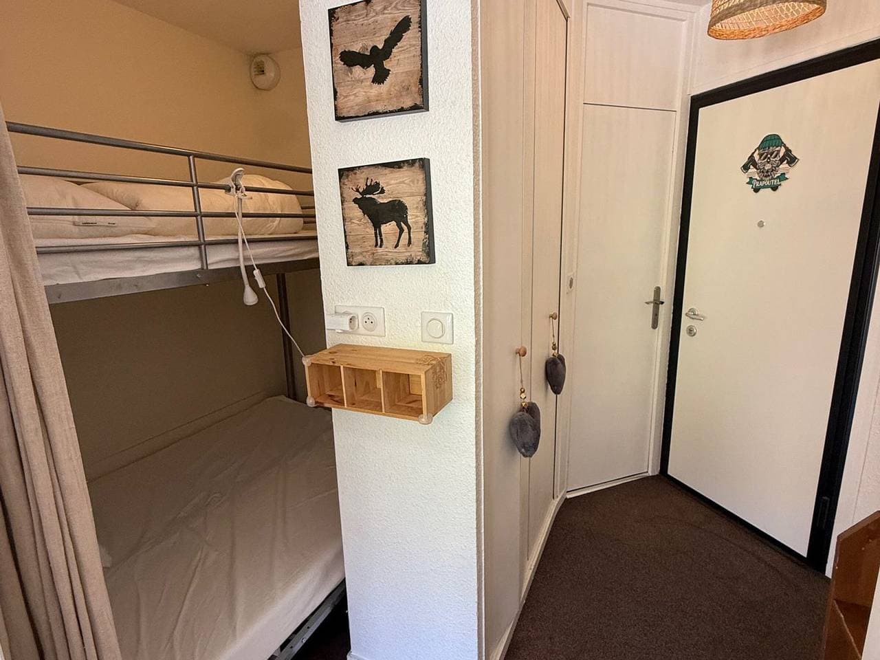 Foto 4 von 11: Studio-Kabine 24m² direkt an der Piste mit Balkon