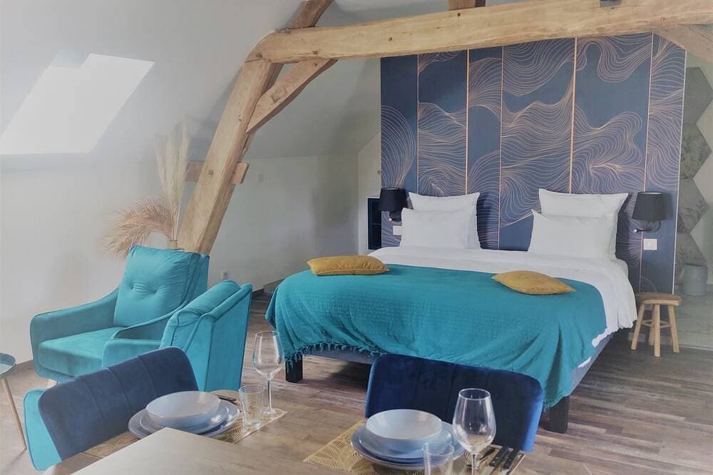 Foto 6 von 30: Le Loft du Moulin Brochat mit Gemeinschafts-Whirlpool