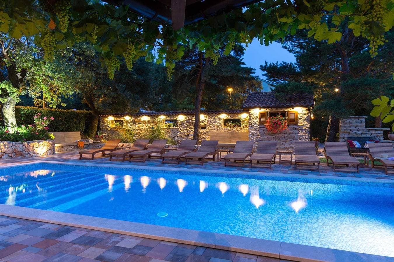 Foto 6 von 25: Ferienwohnung Antonia 1 mit Pool