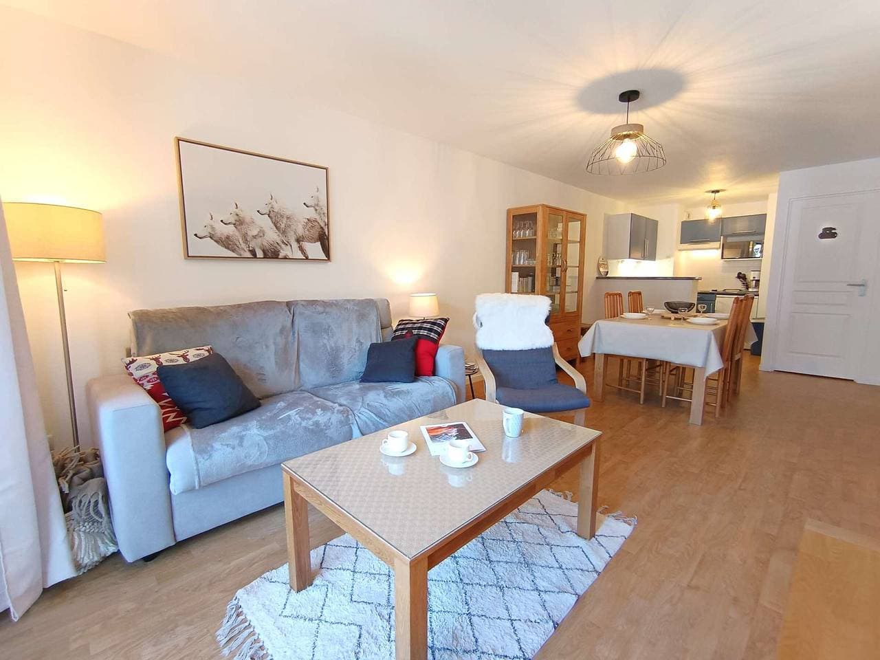 Foto 4 von 16: T2 Kabine für 4 Pers, Balkon, Parkplatz – Saint-Lary-Soulan